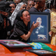 A woman mourns the death of her loved one at a memorial service for those who died on Ethiopian Airways Flight 302